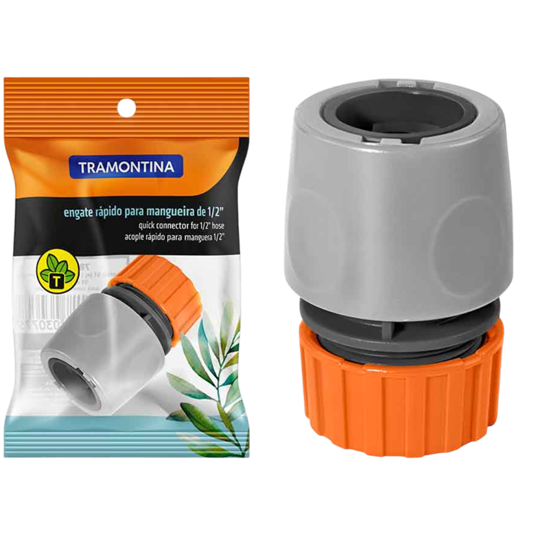 Acople Rápido P/Manguera 1/2'' Tramontina 78506