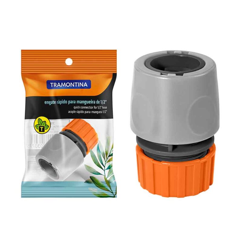 Acople Rápido Para Manguera 1/2'' Tramontina 78506
