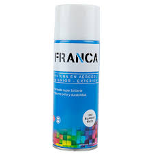Aerosol FRANCA Blanco MATE 400ml