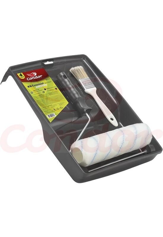 KIT Bandeja pintor Grande + 1 rodillo 23cm Condor 816