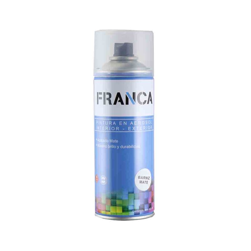 Aerosol FRANCA Barniz MATE 400ml FBM