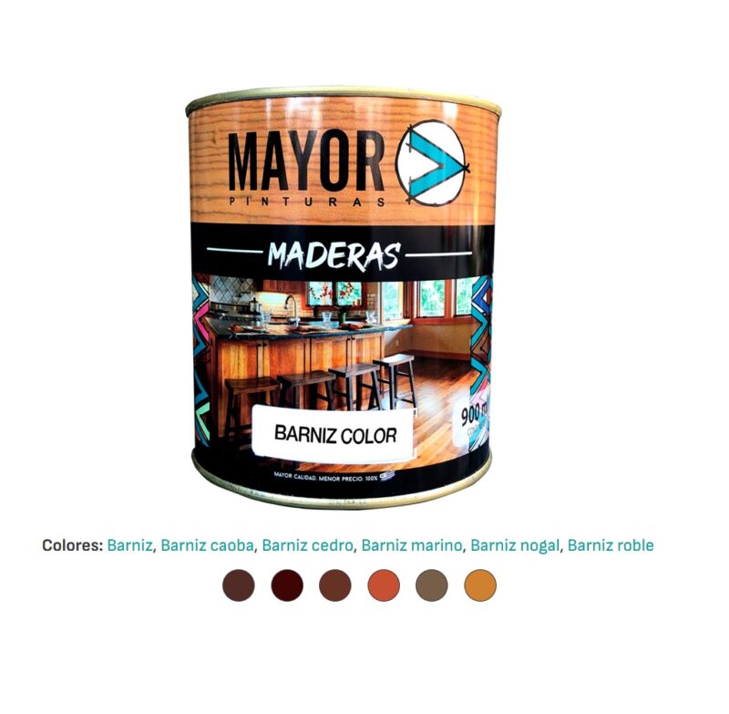 Barniz ROBLE -- 225ml ** MAYOR **