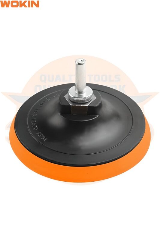 Disco goma VELCRO p/amoladora y taladro 41/2" Wokin 772545