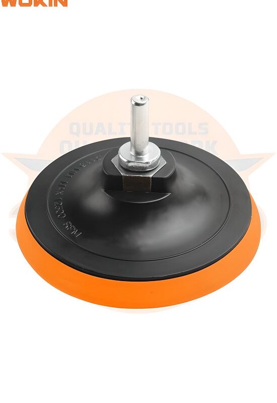 Disco goma VELCRO p/amoladora y taladro 41/2" Wokin 772545