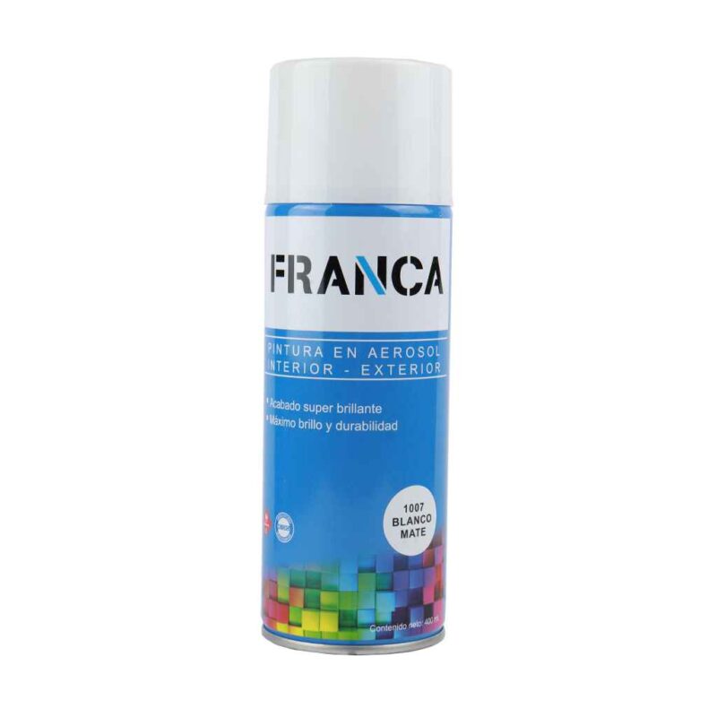 Aerosol FRANCA Blanco MATE 400ml