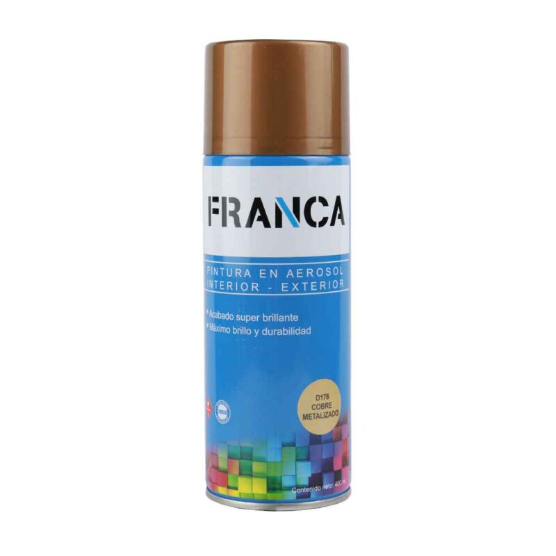 Aerosol FRANCA Cobre Metalizado F176