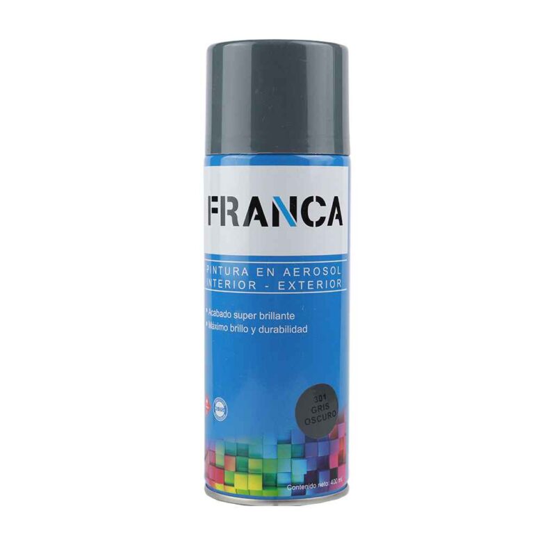 Aerosol FRANCA Gris Oscuro 400ml F301