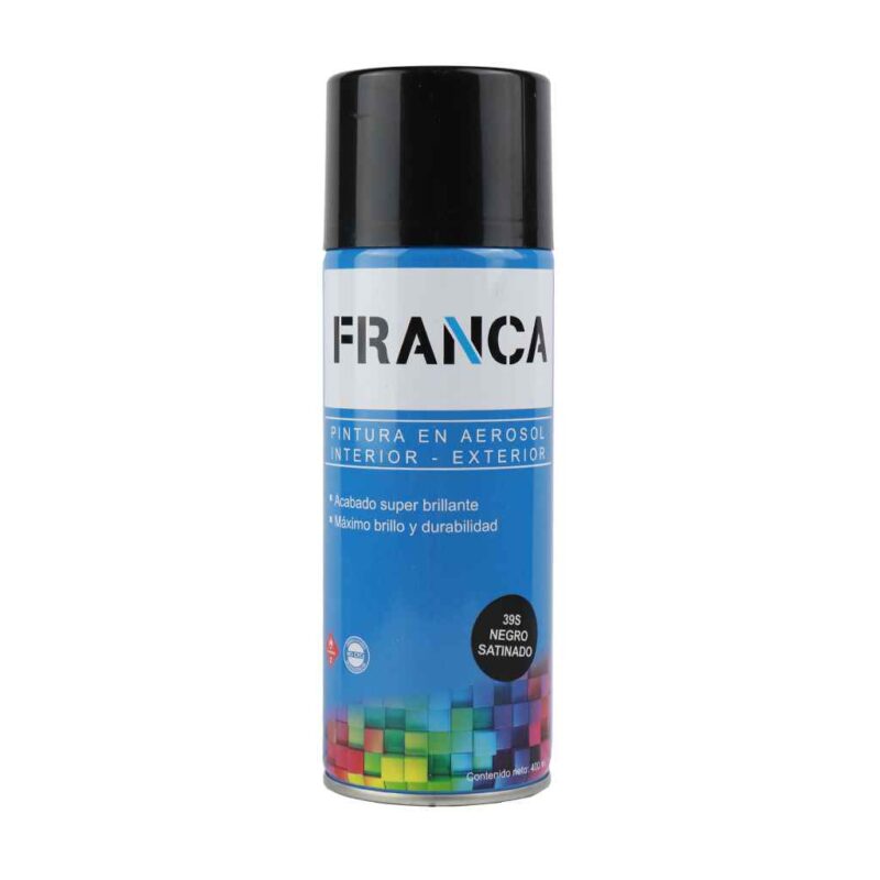 Aerosol FRANCA Blanco SATIN 400ml F40S