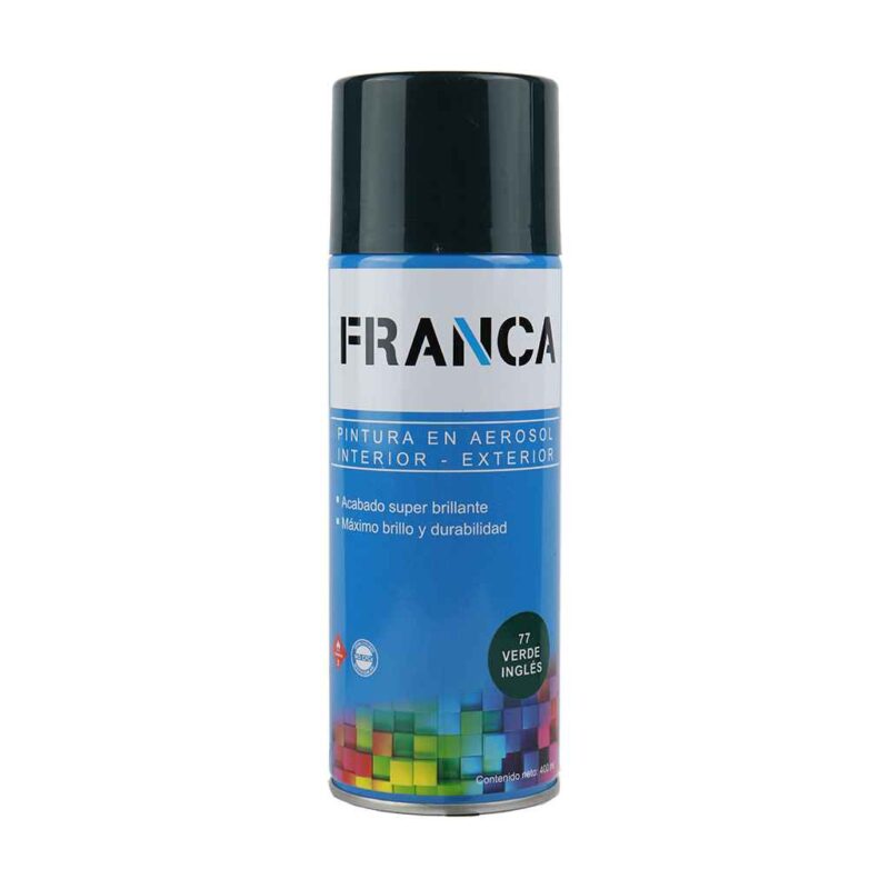 Aerosol FRANCA Verde Ingles 400ml F77