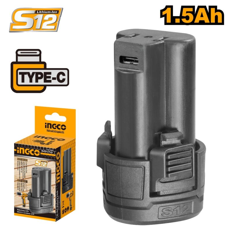 BATERIA 12V TIPO C ** INGCO ** FBLI12153 NG110