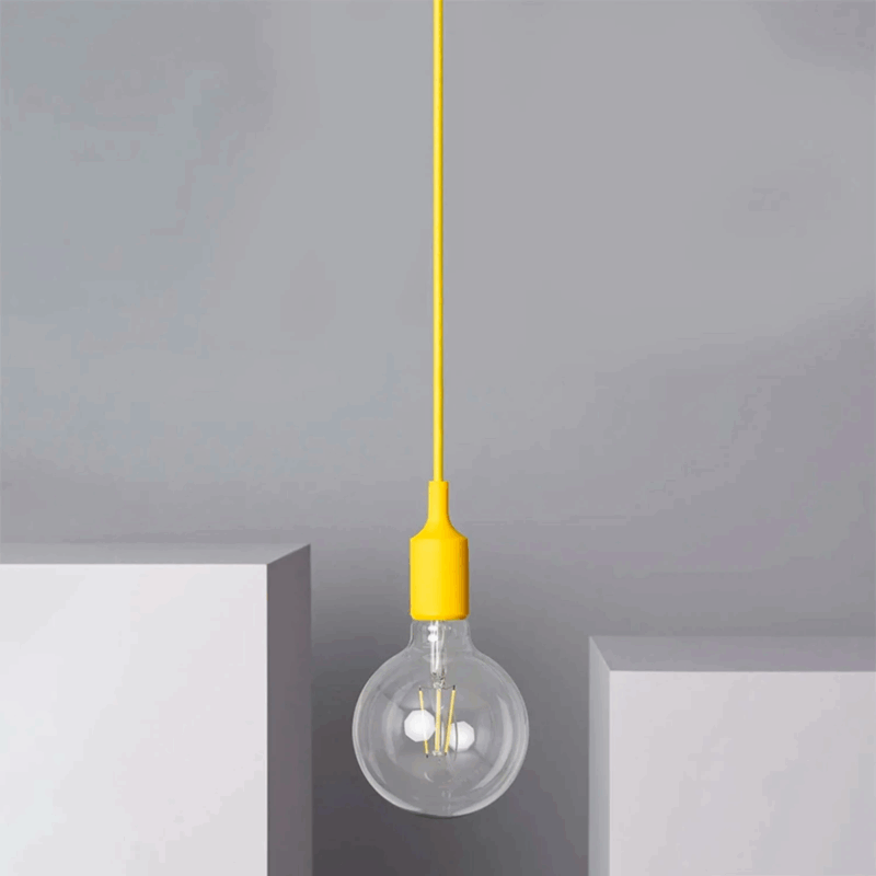 COLGANTE DECORATIVO COLORFUL - AMARILLO - LUX102