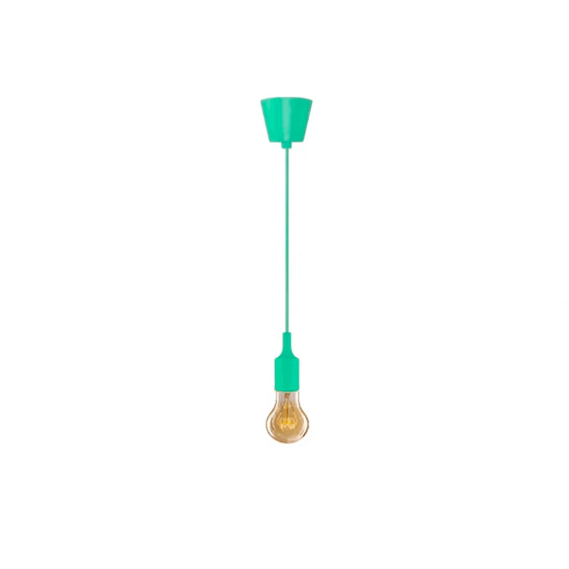 COLGANTE DECORATIVO COLORFUL - CELESTE - LUX105
