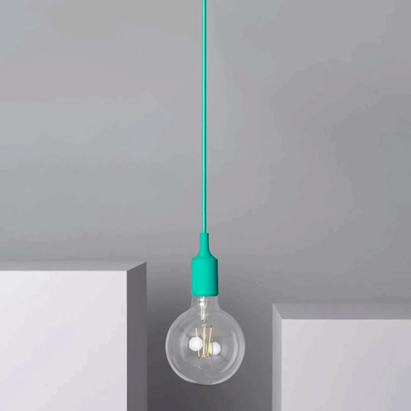 COLGANTE DECORATIVO COLORFUL - CELESTE - LUX105