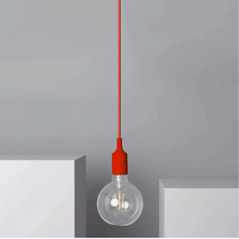 COLGANTE DECORATIVO COLORFUL - ROJO - LUX107