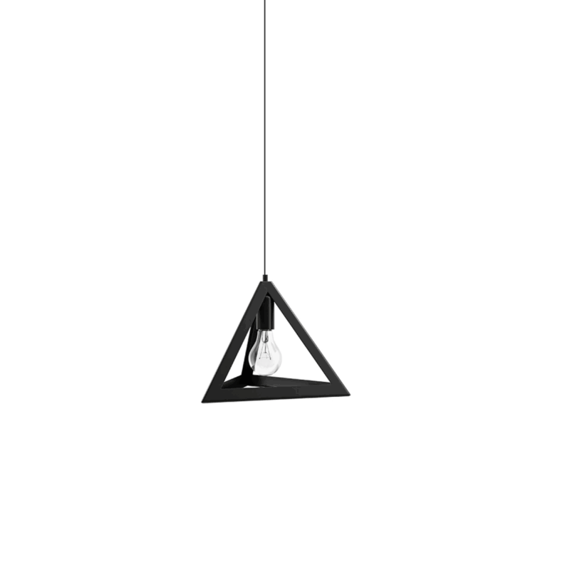 COLGANTE DECORATIVO PYRAMID - NEGRO - LUX110