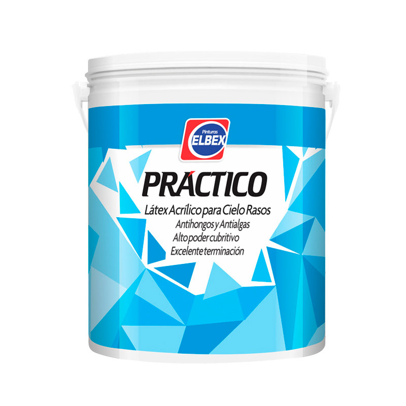 CIELO PRACTICO Cielo Rasos 10lts ** ELBEX ** PRA10C