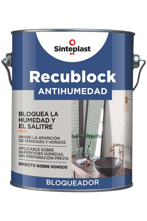Recublock SINTETICO 1lt. ANTIHUMEDAD