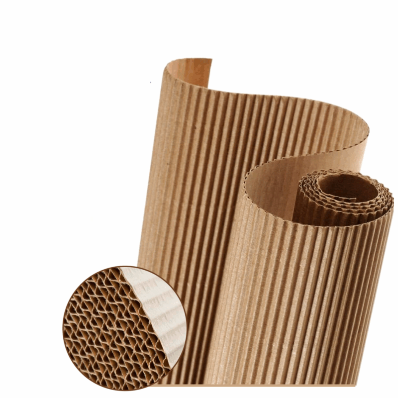 Carton Corrugado Rollo x 10 Mts