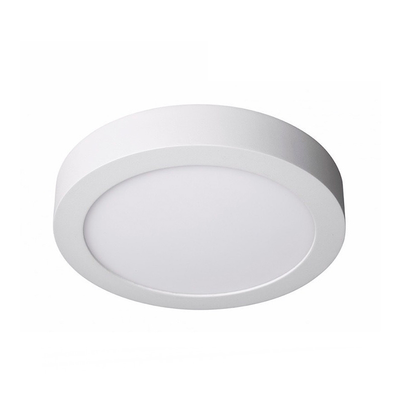 Plafon 18W REDONDO EXTERIOR Luz Fria CAJA NEGRA DIP18R