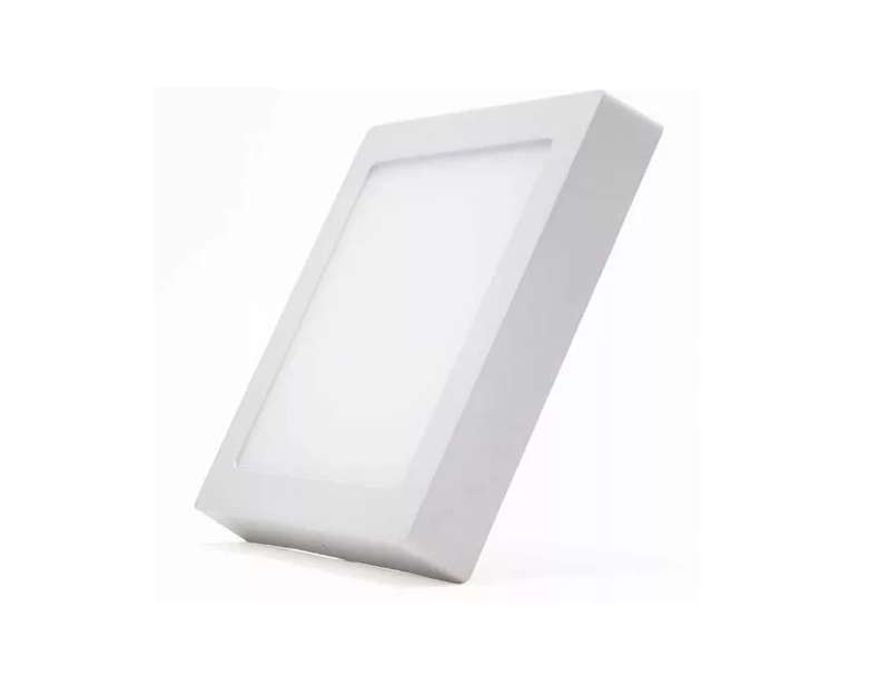 Plafon 12W CUADRADO EXTERIOR Luz Fria DIP12C