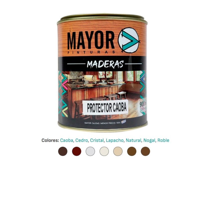 Protector MAYOR Caoba H2O ** AL AGUA ** 900 ml 25900CAO