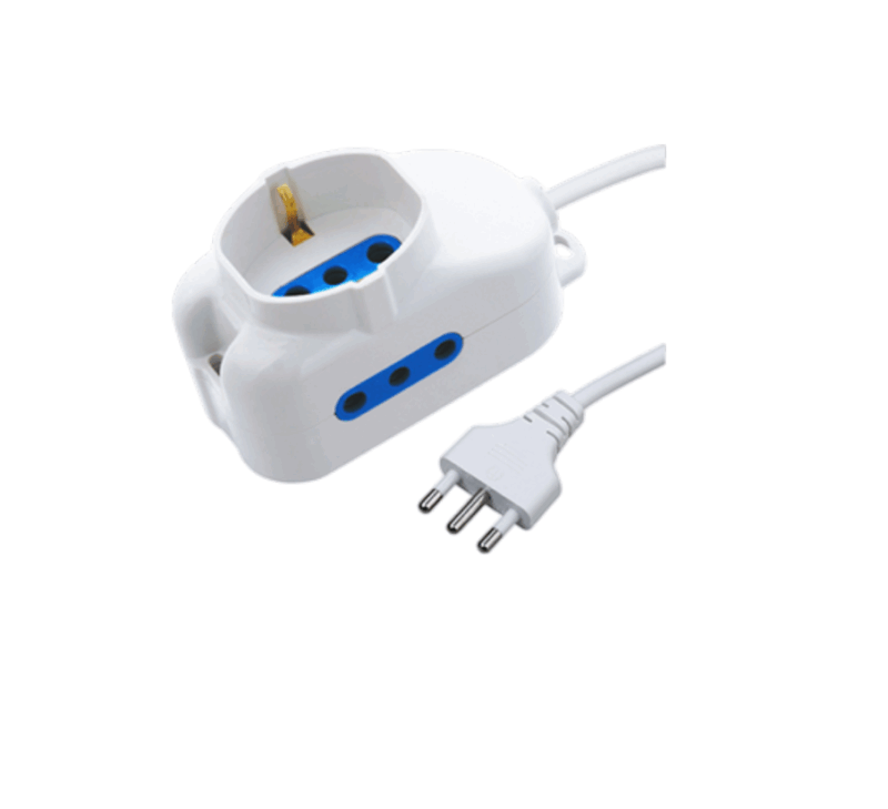 Alargue 1 Schuko + 2 Modular con 3 mts de cable 203074