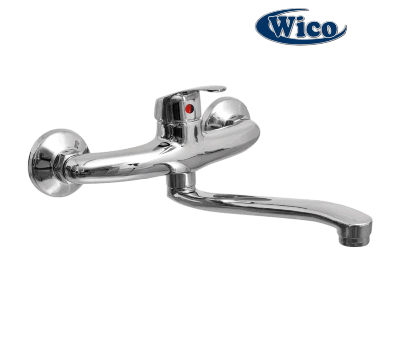 Monocomando Pared COCINA Pico BAJO 20cm / 35MM 50528 WICO