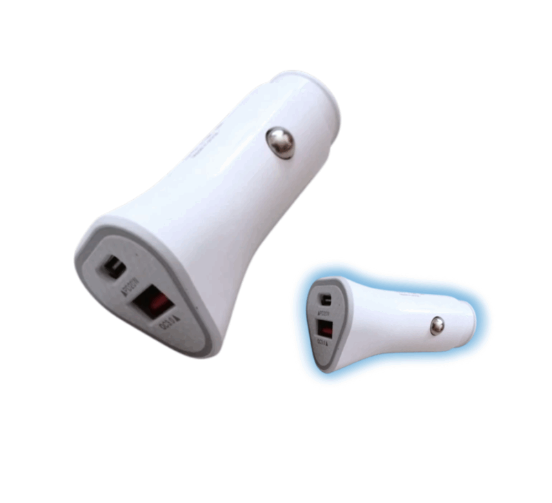 Cargador Celular AUTO Triple 0233