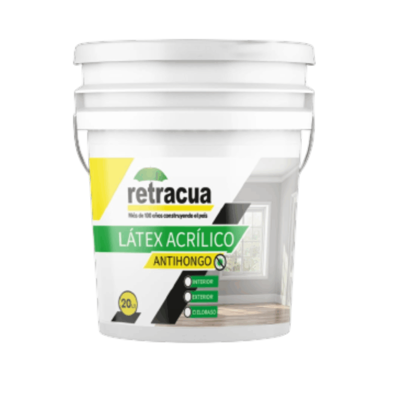 Latex EXTERIOR 1 litro Retracua