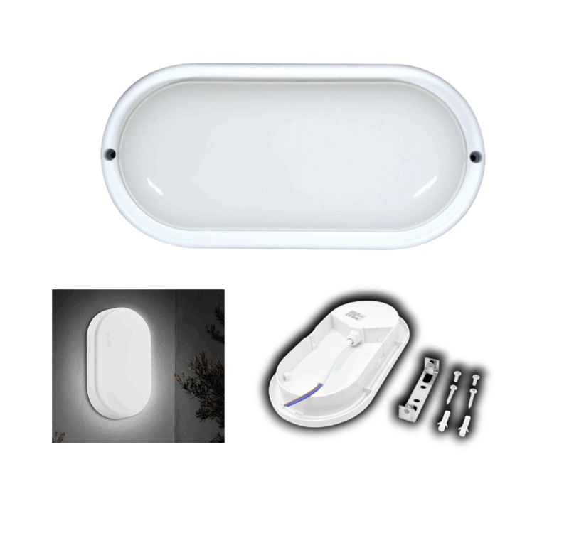 Tortuga LED 20W OVAL (Luz Fria) TRTG