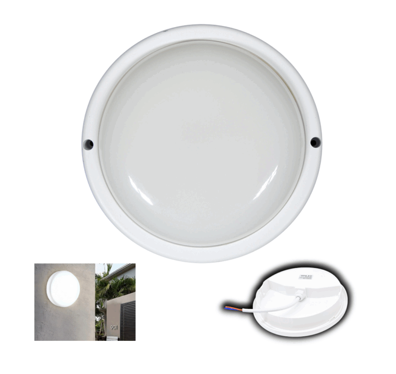 Tortuga LED 20W REDONDA (Luz Fria) TRTGLREDO