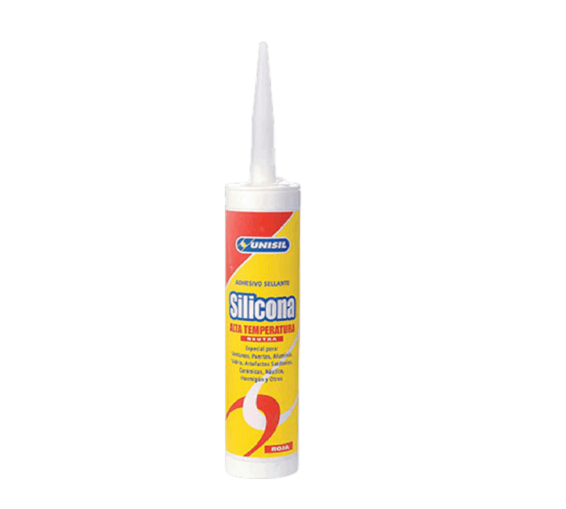 Silicona Alta Temperatura Cartucho UNISIL 0987